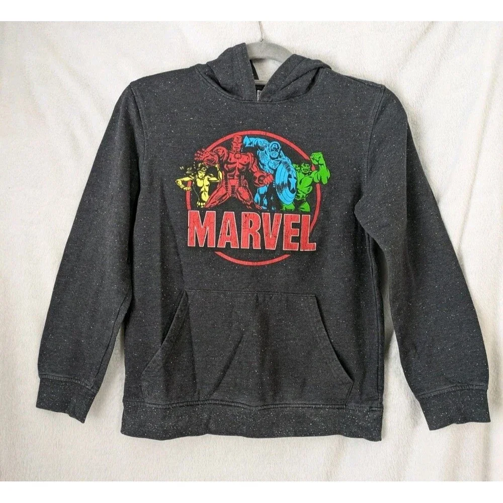 Youth Boy's Marvel Hoodie - Size Medium